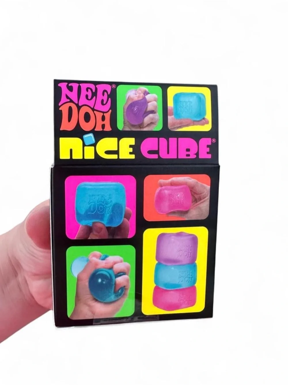 RARE 100% AUTHENTIC Viral Schylling NeeDoh Nice Cube Sensory Squishy Fidget Toy